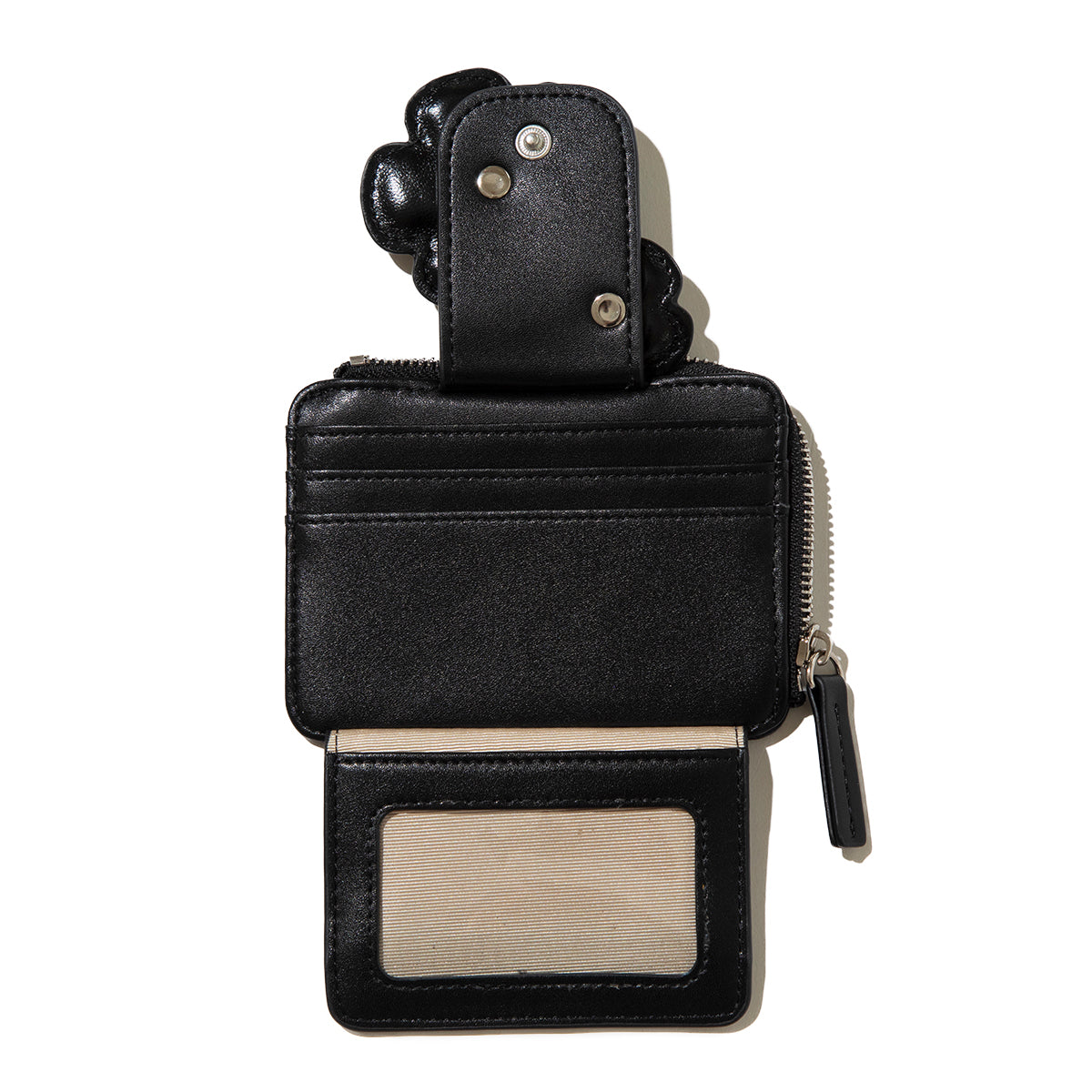 Casselini Pukkuri Flower Card Case キャセリーニ プックリフラワーカードケース 262-110605【レディース カードケース フラワーデザイン 薄型  26FW】