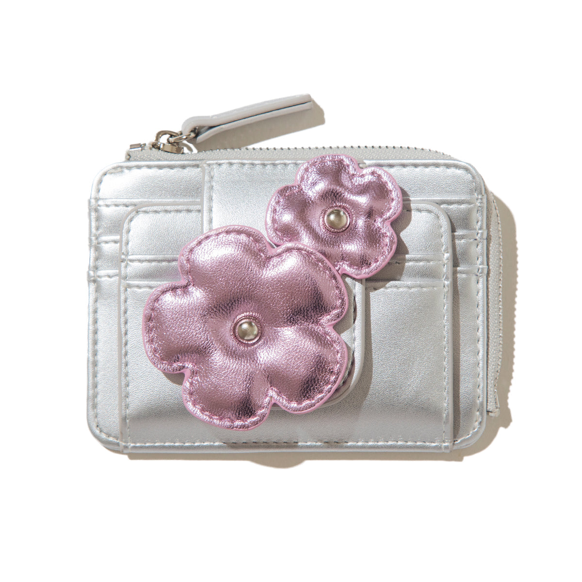 Casselini Pukkuri Flower Card Case キャセリーニ プックリフラワーカードケース 262-110605【レディース カードケース フラワーデザイン 薄型  26FW】
