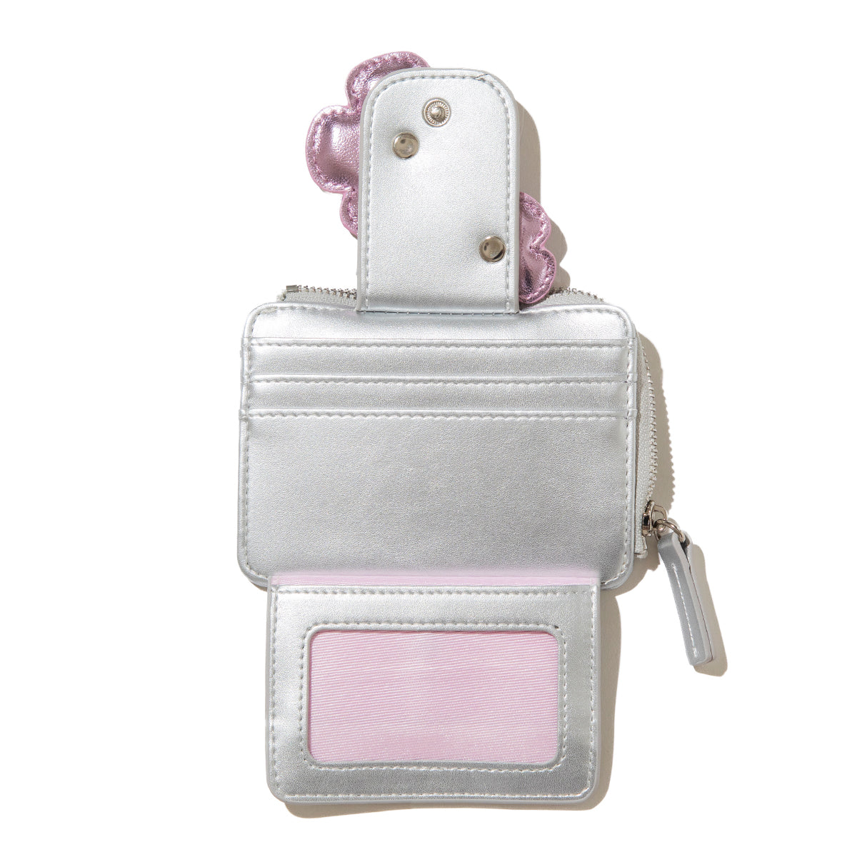 Casselini Pukkuri Flower Card Case キャセリーニ プックリフラワーカードケース 262-110605【レディース カードケース フラワーデザイン 薄型  26FW】