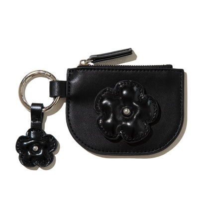 Casselini Pukkuri Flower Coin Case キャセリーニ プックリフラワー コイン ケース 262-110608【レディース コインケース カラビナ付き 花柄 26FW】