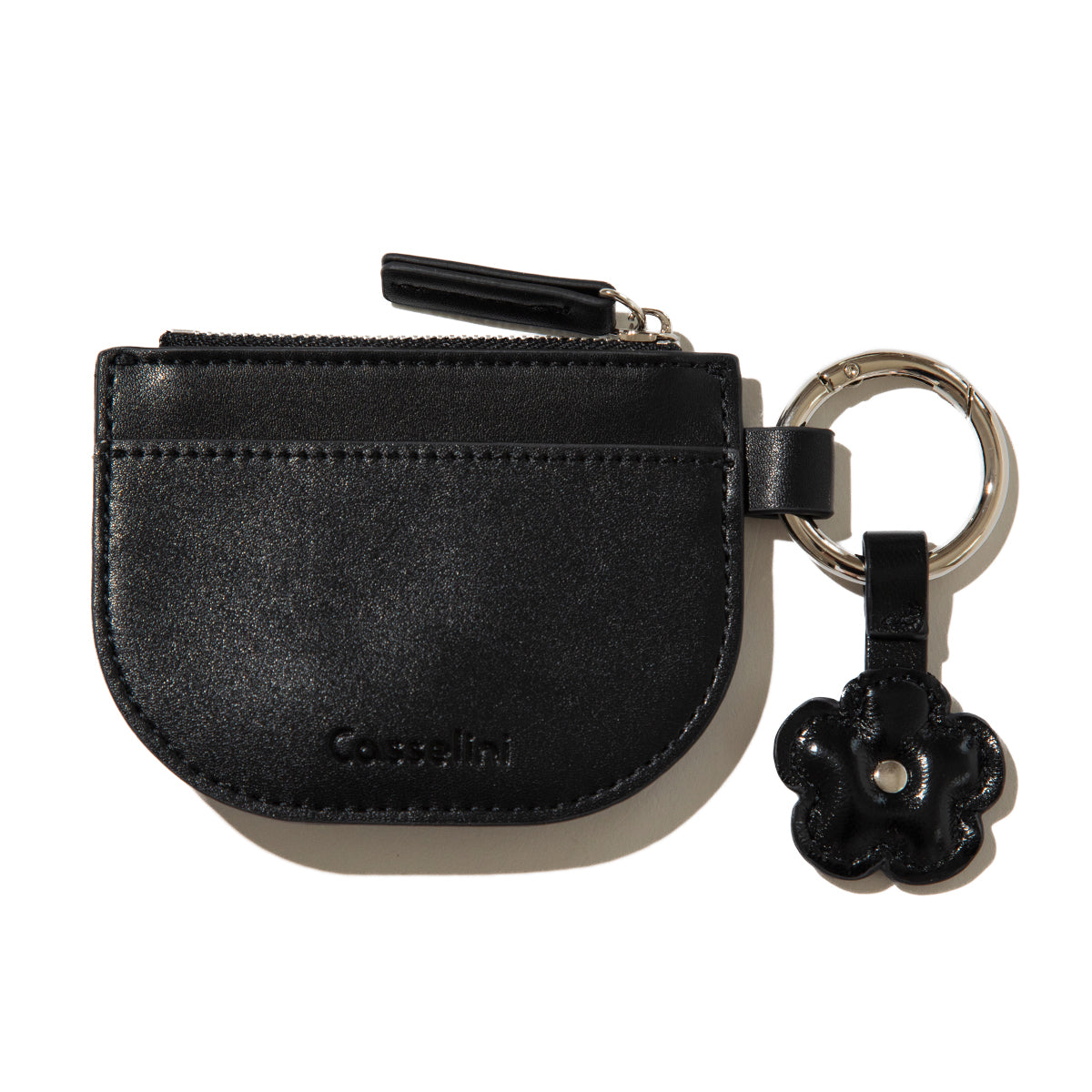 Casselini Pukkuri Flower Coin Case キャセリーニ プックリフラワー コイン ケース 262-110608【レディース コインケース カラビナ付き 花柄 26FW】