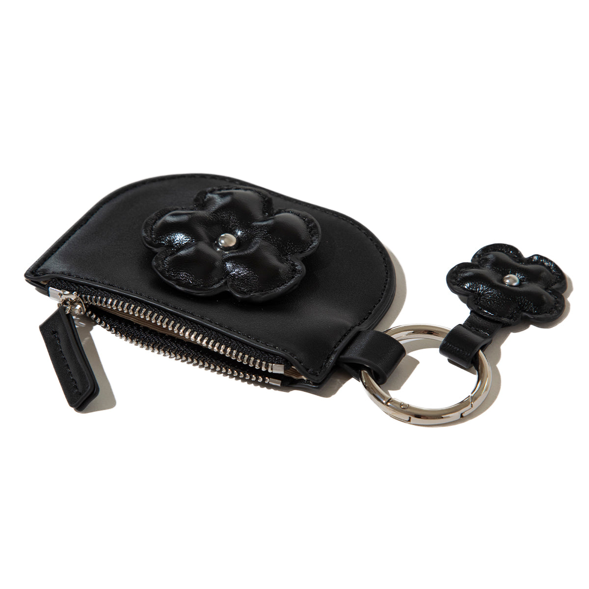 Casselini Pukkuri Flower Coin Case キャセリーニ プックリフラワー コイン ケース 262-110608【レディース コインケース カラビナ付き 花柄 26FW】