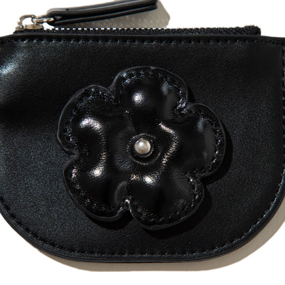 Casselini Pukkuri Flower Coin Case キャセリーニ プックリフラワー コイン ケース 262-110608【レディース コインケース カラビナ付き 花柄 26FW】