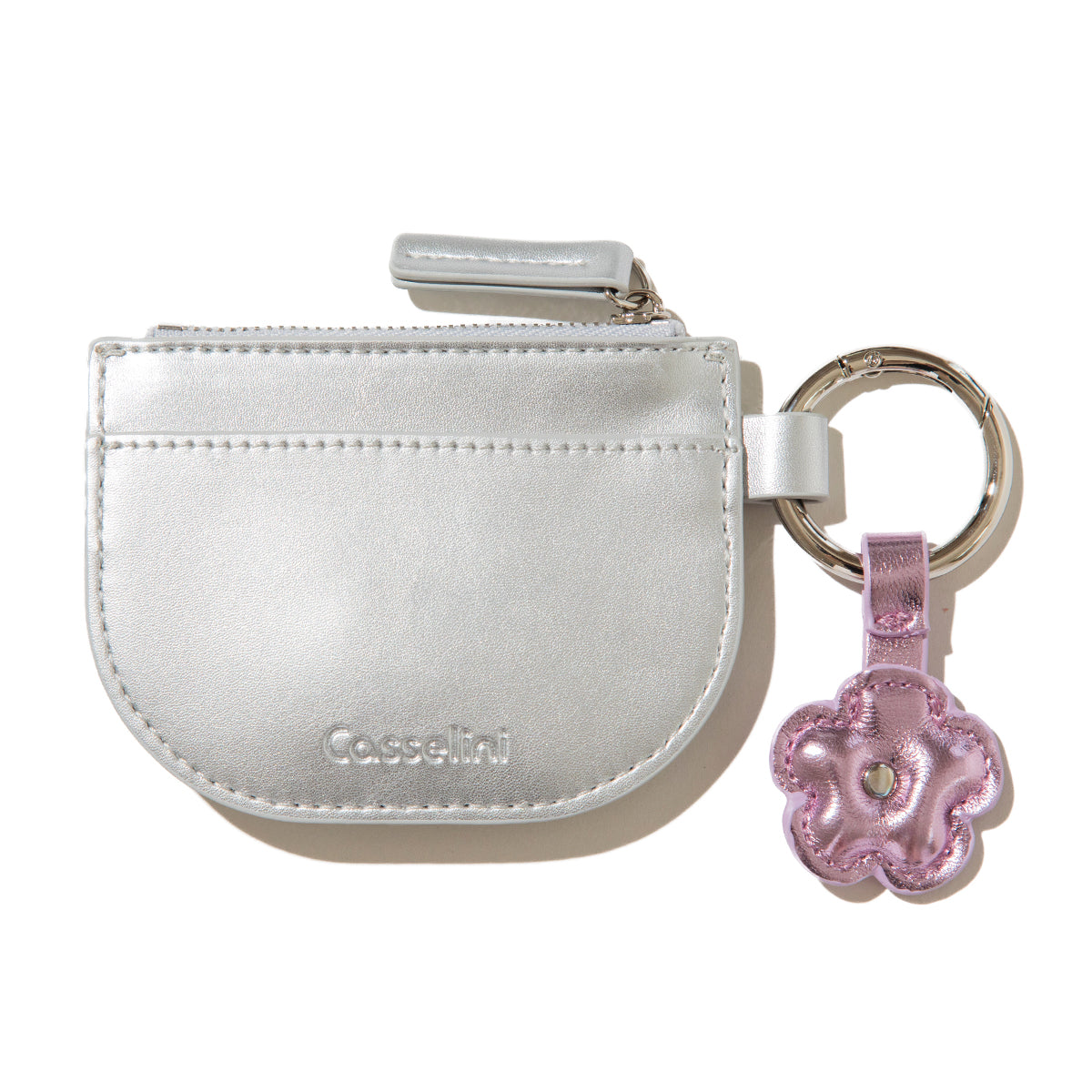 Casselini Pukkuri Flower Coin Case キャセリーニ プックリフラワー コイン ケース 262-110608【レディース コインケース カラビナ付き 花柄 26FW】