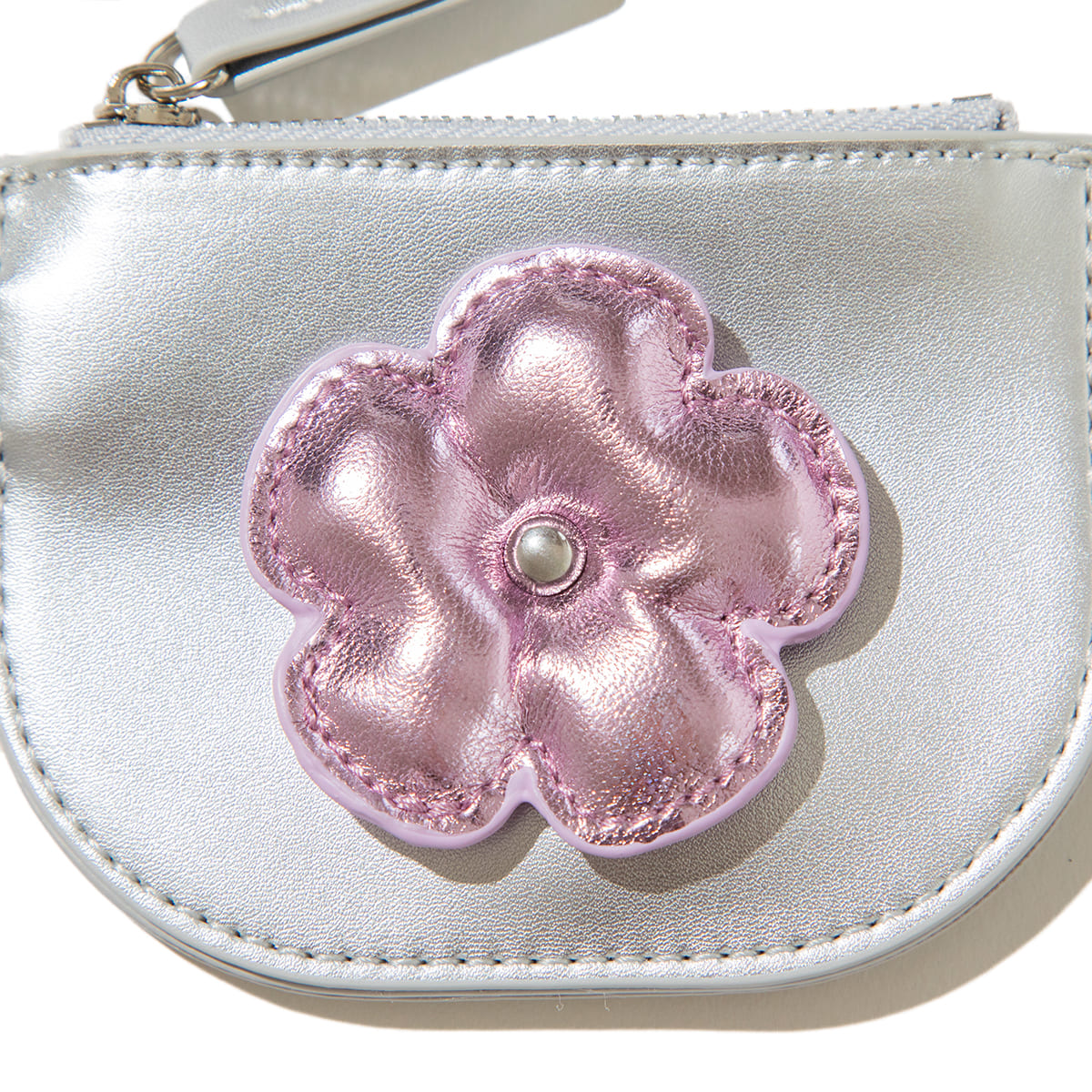 Casselini Pukkuri Flower Coin Case キャセリーニ プックリフラワー コイン ケース 262-110608【レディース コインケース カラビナ付き 花柄 26FW】