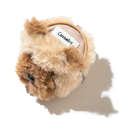 Casselini Dog Motif Pouch キャセリーニ ドッグモチーフポーチ 262-110613【レディース ポーチ カラビナ付き チェーン付き 小物入れ 26FW】