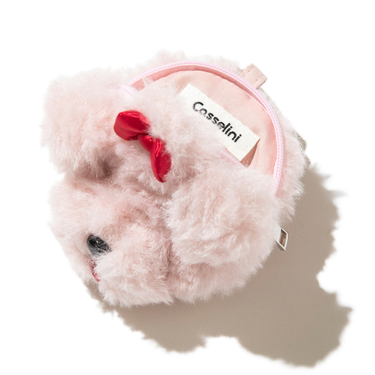 Casselini Dog Motif Pouch キャセリーニ ドッグモチーフポーチ 262-110613【レディース ポーチ カラビナ付き チェーン付き 小物入れ 26FW】