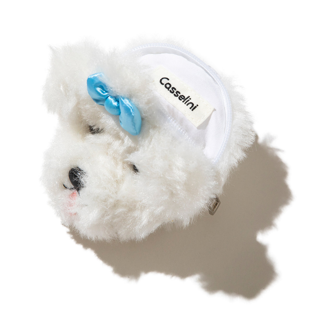 Casselini Dog Motif Pouch キャセリーニ ドッグモチーフポーチ 262-110613【レディース ポーチ カラビナ付き チェーン付き 小物入れ 26FW】