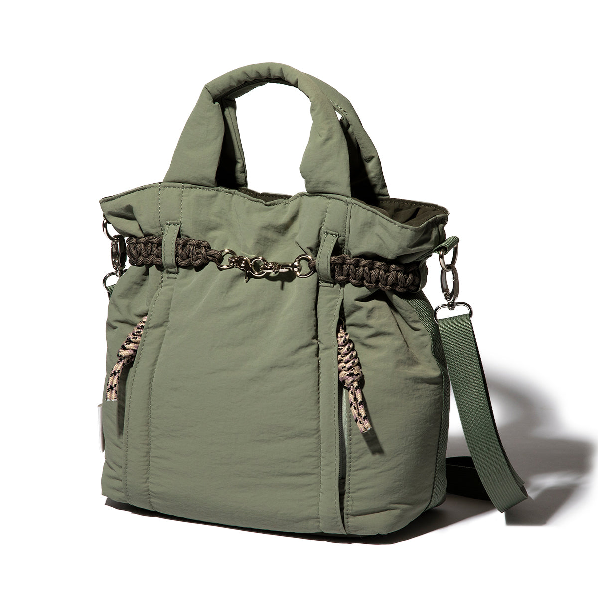 CONTROL FREAK Nylon Cord Belt Tote コントロールフリーク ナイロンコードベルトトート 252-120514【レディース ナイロン素材 マルチWAY  26FW】