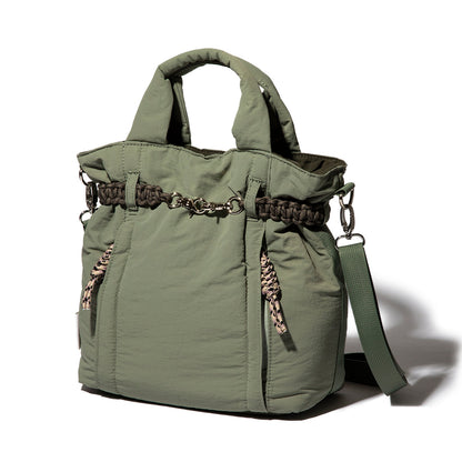 CONTROL FREAK Nylon Cord Belt Tote コントロールフリーク ナイロンコードベルトトート 252-120514【レディース ナイロン素材 マルチWAY  26FW】