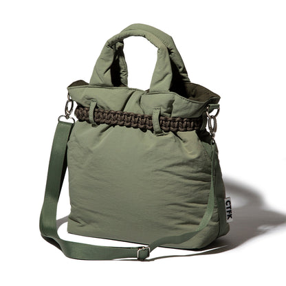 CONTROL FREAK Nylon Cord Belt Tote コントロールフリーク ナイロンコードベルトトート 252-120514【レディース ナイロン素材 マルチWAY  26FW】