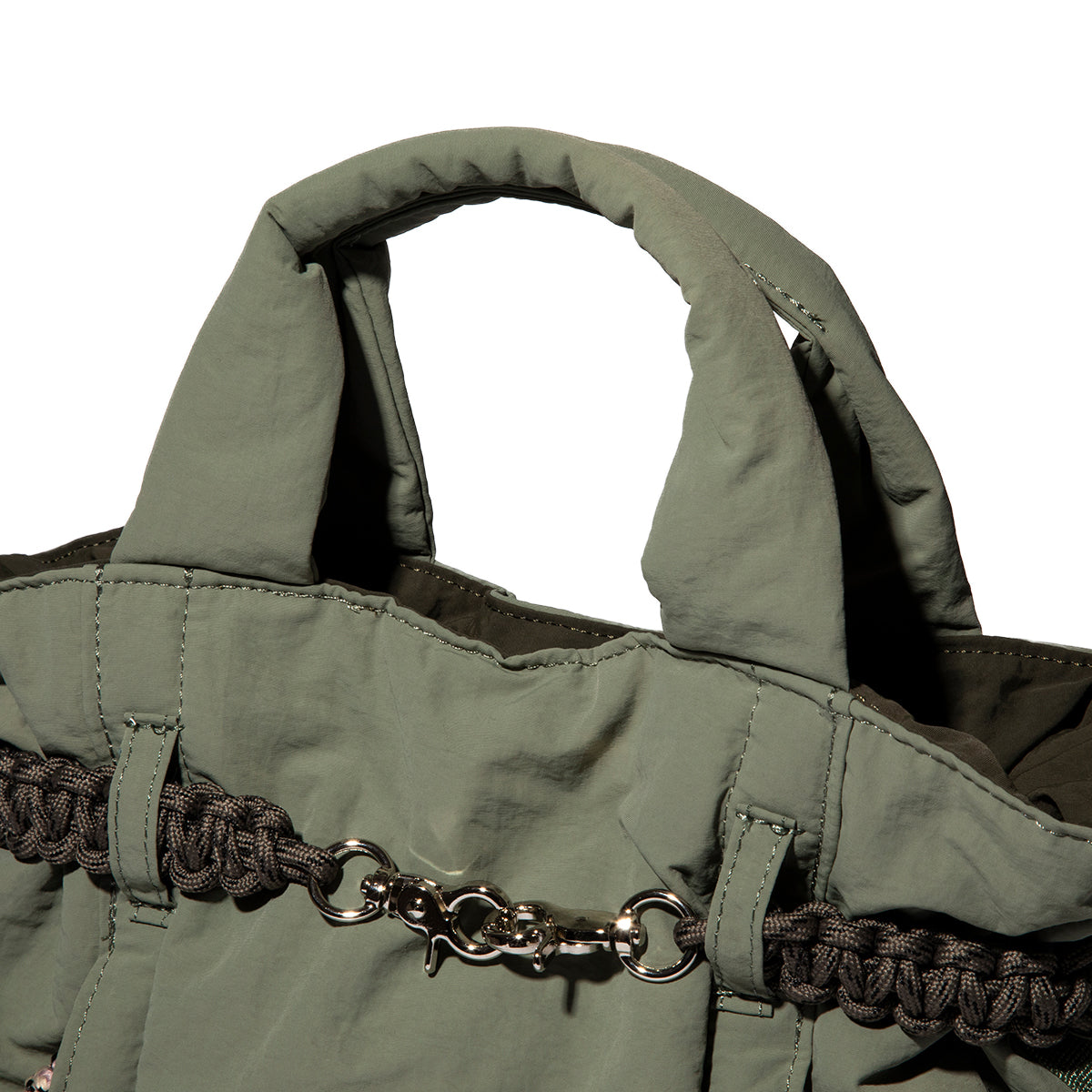 CONTROL FREAK Nylon Cord Belt Tote コントロールフリーク ナイロンコードベルトトート 252-120514【レディース ナイロン素材 マルチWAY  26FW】