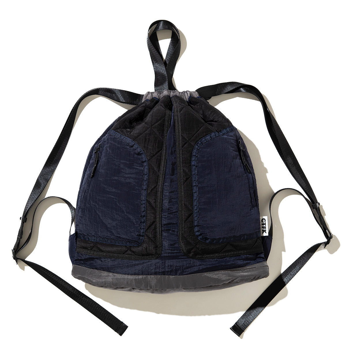 CONTROL FREAK Quilt Knapsack コントロールフリーク キルトナップサック 262-122511【レディース ナイロン 2WAY キルティング ミリタリー調 26FW】