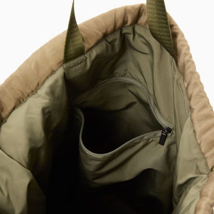CONTROL FREAK Quilt Knapsack コントロールフリーク キルトナップサック 262-122511【レディース ナイロン 2WAY キルティング ミリタリー調 26FW】