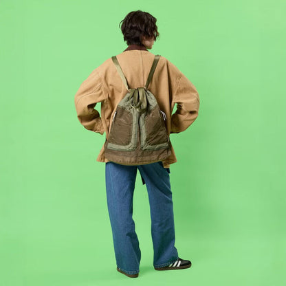 CONTROL FREAK Quilt Knapsack コントロールフリーク キルトナップサック 262-122511【レディース ナイロン 2WAY キルティング ミリタリー調 26FW】