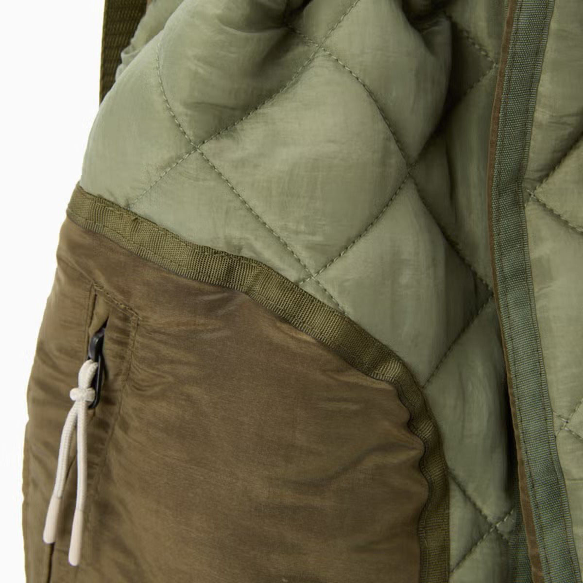 CONTROL FREAK Quilt Knapsack コントロールフリーク キルトナップサック 262-122511【レディース ナイロン 2WAY キルティング ミリタリー調 26FW】