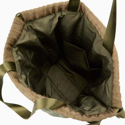 CONTROL FREAK Quilt Knapsack コントロールフリーク キルトナップサック 262-122511【レディース ナイロン 2WAY キルティング ミリタリー調 26FW】