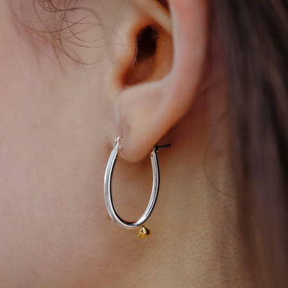 LAPUIS Petit Heart Pierced Earrings ラピュイ プチハートピアス 262-220110【レディース フープピアス 日本製 アクセサリー シンプル 26FW】