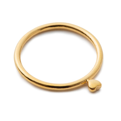 LAPUIS Petit Heart Ring ラピュイ プチハートリング 262-220111【レディース リング 日本製 26FW】