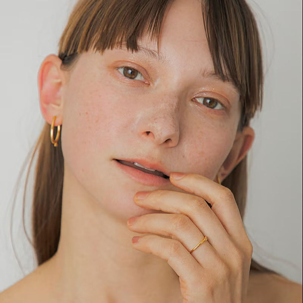 LAPUIS Petit Heart Ring ラピュイ プチハートリング 262-220111【レディース リング 日本製 26FW】