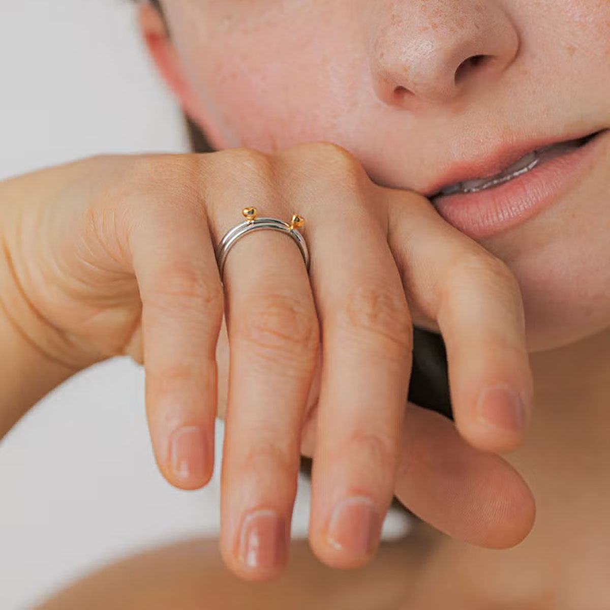 LAPUIS Petit Heart Ring ラピュイ プチハートリング 262-220111【レディース リング 日本製 26FW】