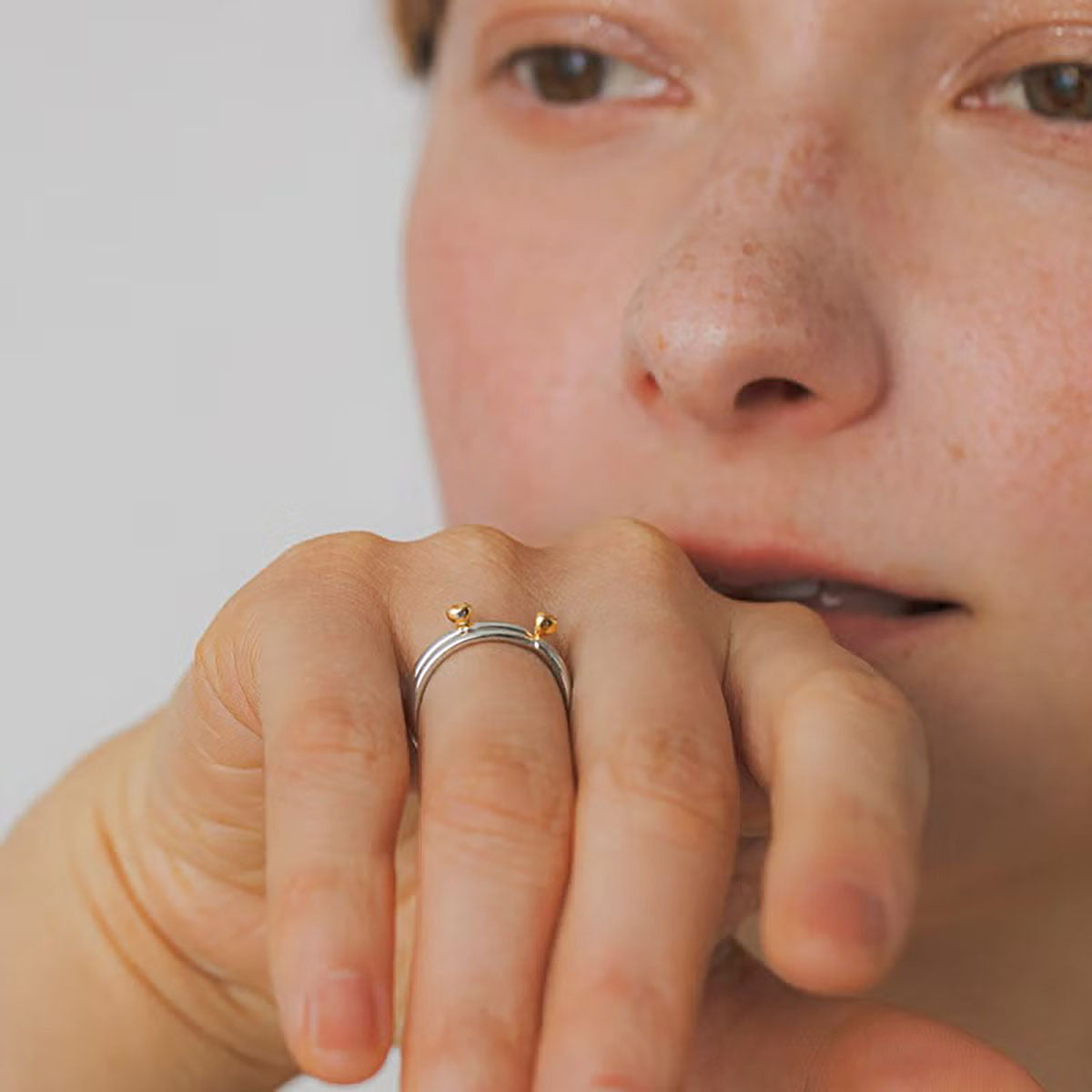 LAPUIS Petit Heart Ring ラピュイ プチハートリング 262-220111【レディース リング 日本製 26FW】