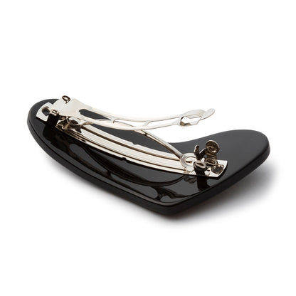 LAPUIS Plump Heart Barrette L ラピュイ プランプ ハート バレッタ L 262-220128【レディース バレッタ 日本製 26FW】