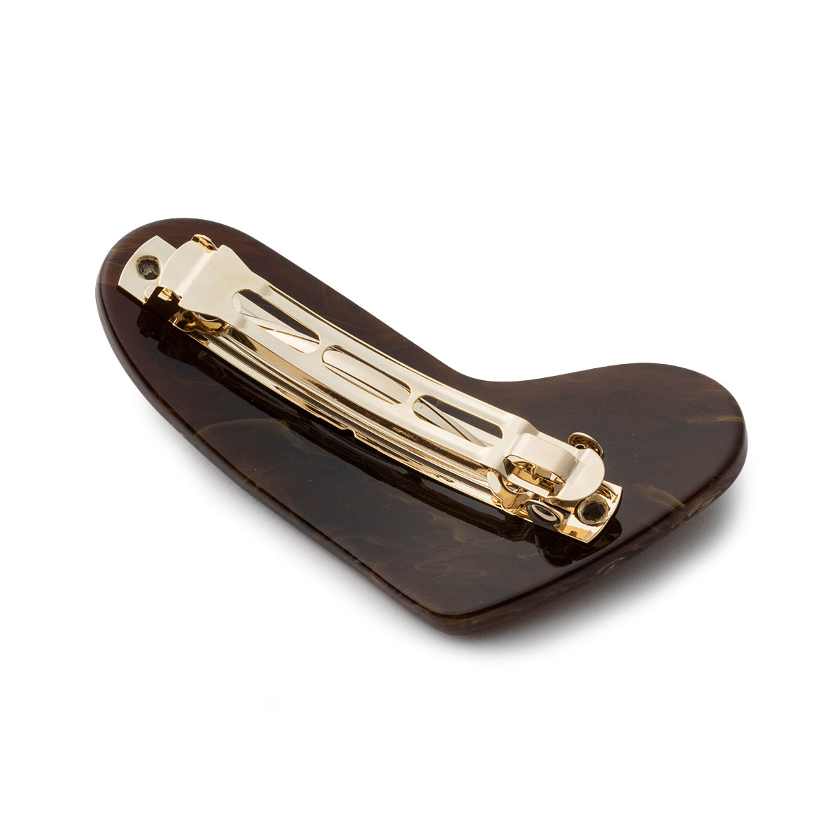 LAPUIS Plump Heart Barrette L ラピュイ プランプ ハート バレッタ L 262-220128【レディース バレッタ 日本製 26FW】