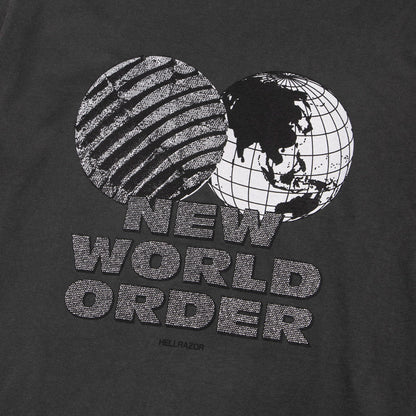 Hellrazor POWER TO THE PEOPLE SHIRT ヘルレイザー パワートゥ ザ ピープル シャツ 01126SPSP5301【メンズ ストリートファッション Tシャツ プリント アートカルチャー 26SS】