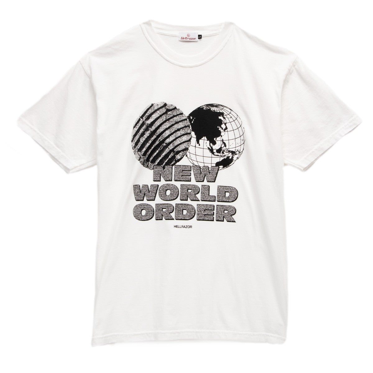 Hellrazor POWER TO THE PEOPLE SHIRT ヘルレイザー パワートゥ ザ ピープル シャツ 01126SPSP5301【メンズ ストリートファッション Tシャツ プリント アートカルチャー 26SS】
