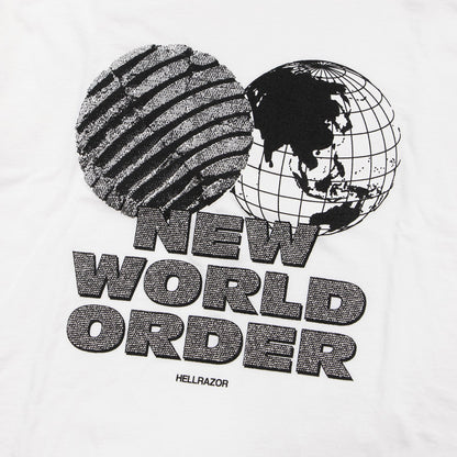 Hellrazor POWER TO THE PEOPLE SHIRT ヘルレイザー パワートゥ ザ ピープル シャツ 01126SPSP5301【メンズ ストリートファッション Tシャツ プリント アートカルチャー 26SS】