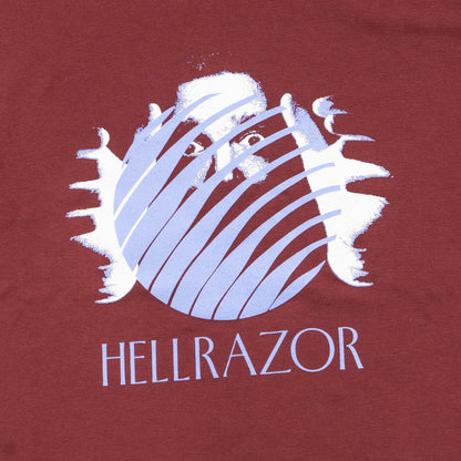 Hellrazor THE BREATH OF LIGHT SHIRT ヘルレイザー ザ ブレス オブ ライト シャツ 01126SPSP5302【メンズ ストリートファッション Tシャツ プリント アートカルチャー 26SS】