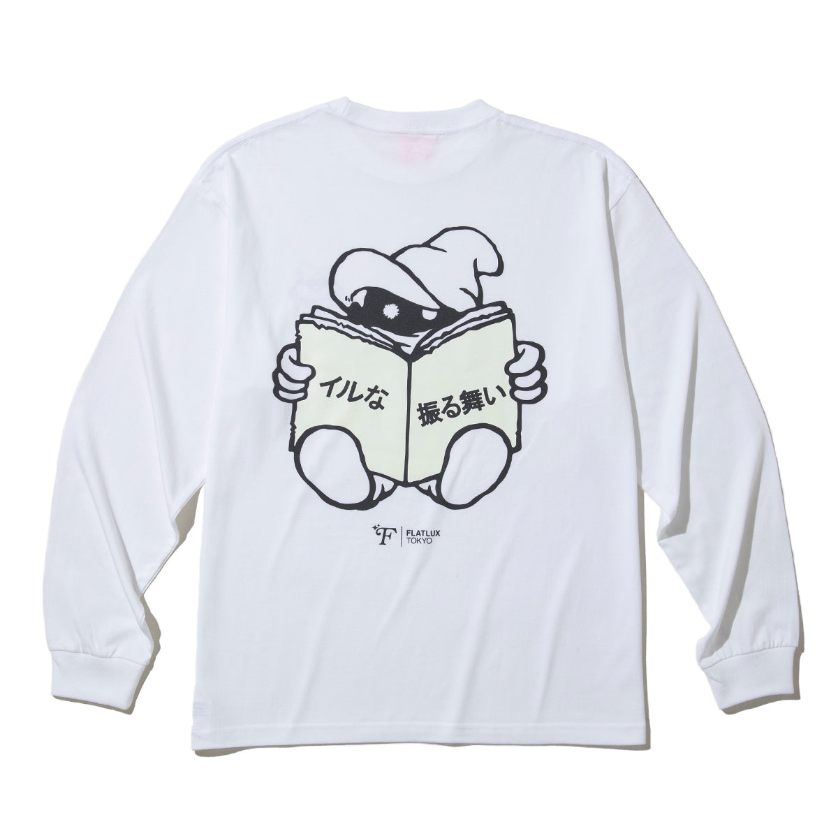 FLATLUX Bible Ls-T フラットラックス バイブル エルエスティー FX26-501【メンズ 長袖Tシャツ ロンT バックプリント 6.2オンス 26FW】