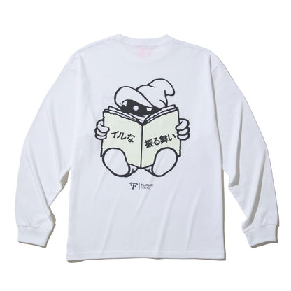 FLATLUX Bible Ls-T フラットラックス バイブル エルエスティー FX26-501【メンズ 長袖Tシャツ ロンT バックプリント 6.2オンス 26FW】