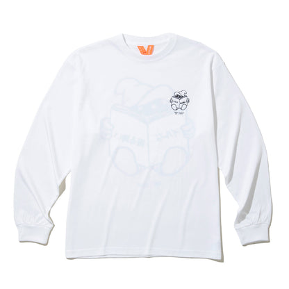 FLATLUX Bible Ls-T フラットラックス バイブル エルエスティー FX26-501【メンズ 長袖Tシャツ ロンT バックプリント 6.2オンス 26FW】