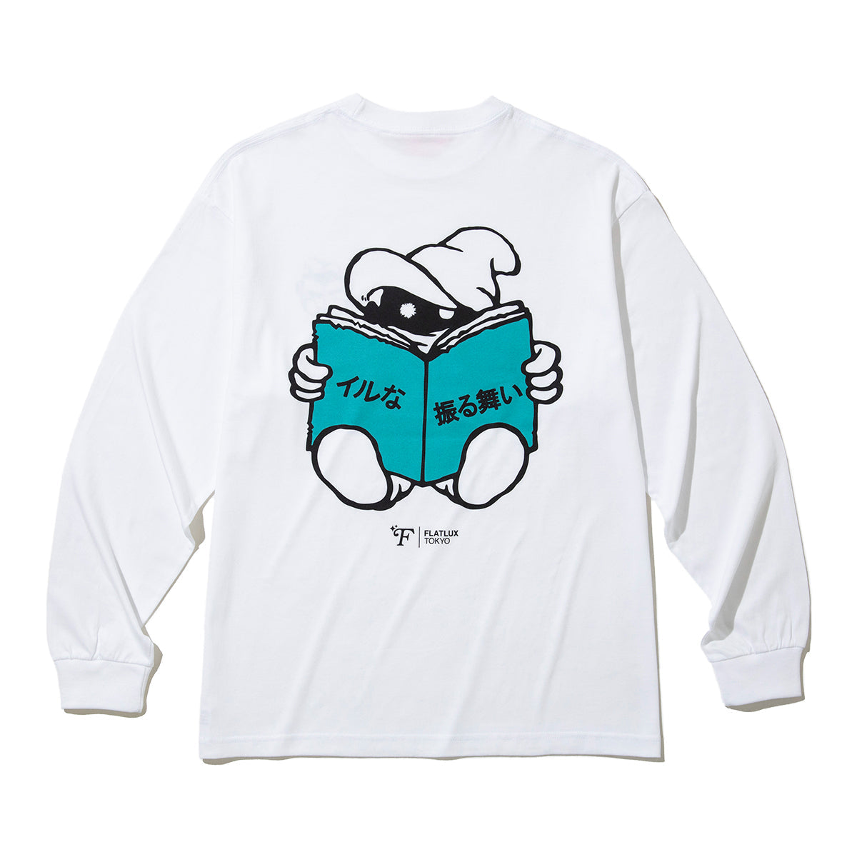 FLATLUX Bible Ls-T フラットラックス バイブル エルエスティー FX26-501【メンズ 長袖Tシャツ ロンT バックプリント 6.2オンス 26FW】