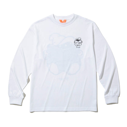 FLATLUX Bible Ls-T フラットラックス バイブル エルエスティー FX26-501【メンズ 長袖Tシャツ ロンT バックプリント 6.2オンス 26FW】