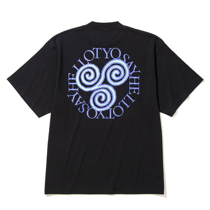 SAYHELLO Slap Logo Tee セイハロー スラップロゴ Tシャツ 26FW-D1-01【メンズ Tシャツ 半袖 プリントTシャツ スクリーンプリント 26FW】