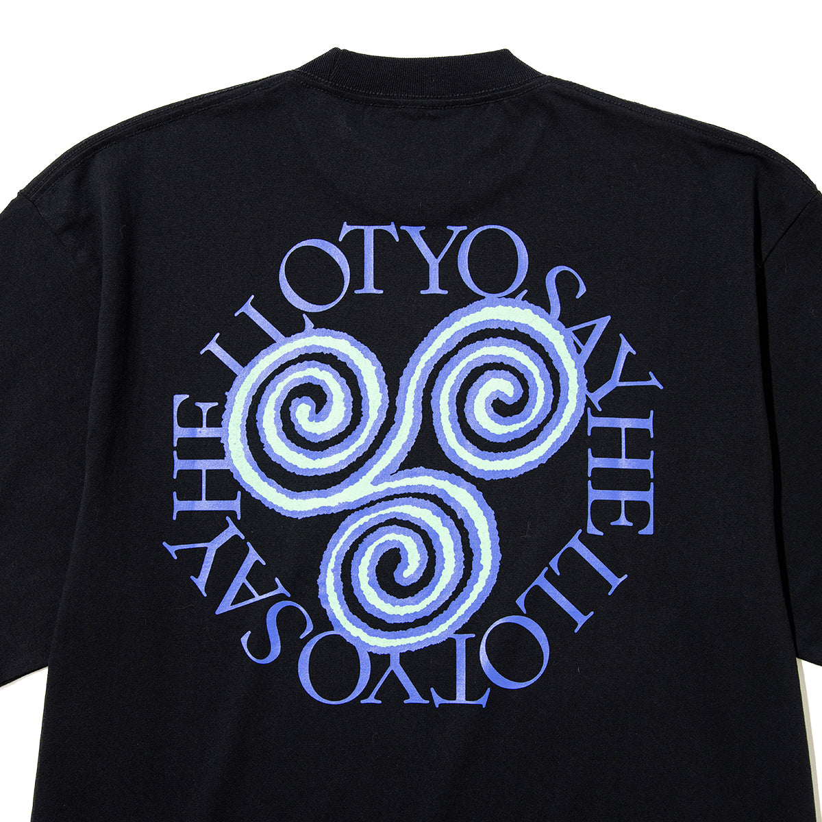 SAYHELLO Slap Logo Tee セイハロー スラップロゴ Tシャツ 26FW-D1-01【メンズ Tシャツ 半袖 プリントTシャツ スクリーンプリント 26FW】