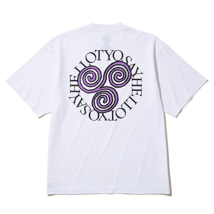 SAYHELLO Slap Logo Tee セイハロー スラップロゴ Tシャツ 26FW-D1-01【メンズ Tシャツ 半袖 プリントTシャツ スクリーンプリント 26FW】