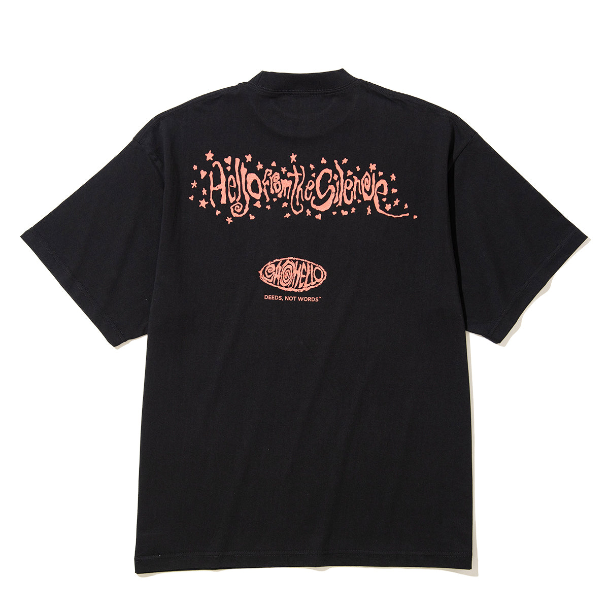 SAYHELLO The Silent Tee セイハロー ザ サイレント Tシャツ 26FW-D1-02【メンズ Tシャツ 半袖 厚手生地 ヘビーウェイト スクリーンプリント 26FW】