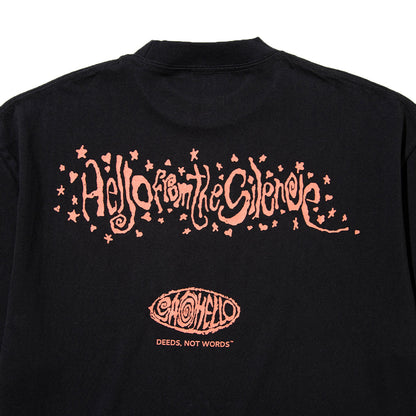 SAYHELLO The Silent Tee セイハロー ザ サイレント Tシャツ 26FW-D1-02【メンズ Tシャツ 半袖 厚手生地 ヘビーウェイト スクリーンプリント 26FW】