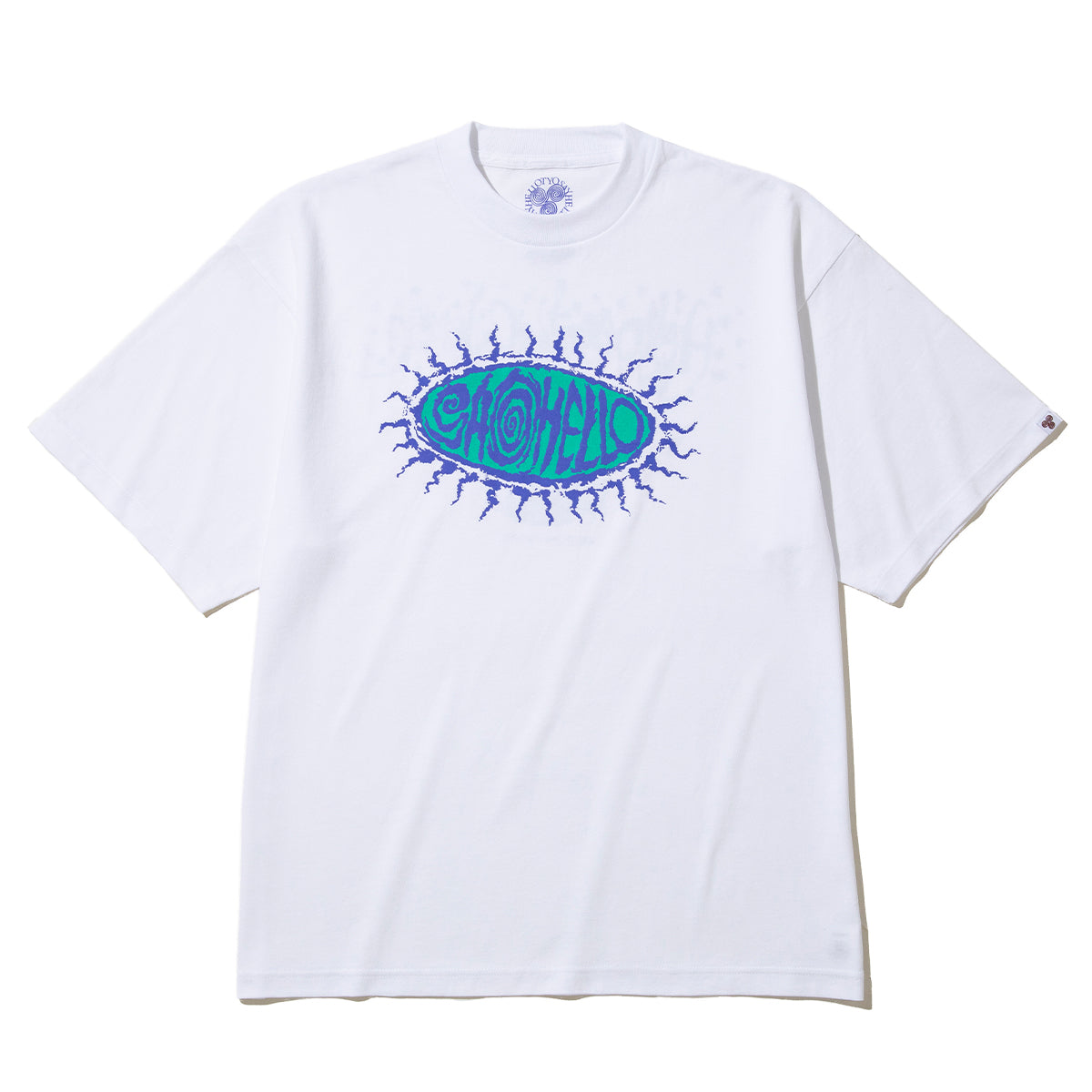 SAYHELLO The Silent Tee セイハロー ザ サイレント Tシャツ 26FW-D1-02【メンズ Tシャツ 半袖 厚手生地 ヘビーウェイト スクリーンプリント 26FW】
