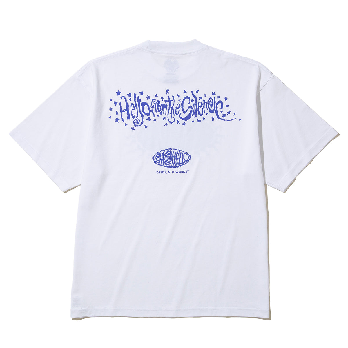 SAYHELLO The Silent Tee セイハロー ザ サイレント Tシャツ 26FW-D1-02【メンズ Tシャツ 半袖 厚手生地 ヘビーウェイト スクリーンプリント 26FW】