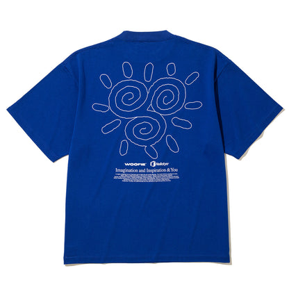 SAYHELLO Bad-Boy Wolf Tee セイハロー バッドボーイ ウルフ Tシャツ 26FW-D1-03【メンズ Tシャツ 半袖 厚手生地 インクジェットプリント スクリーンプリント 26FW】