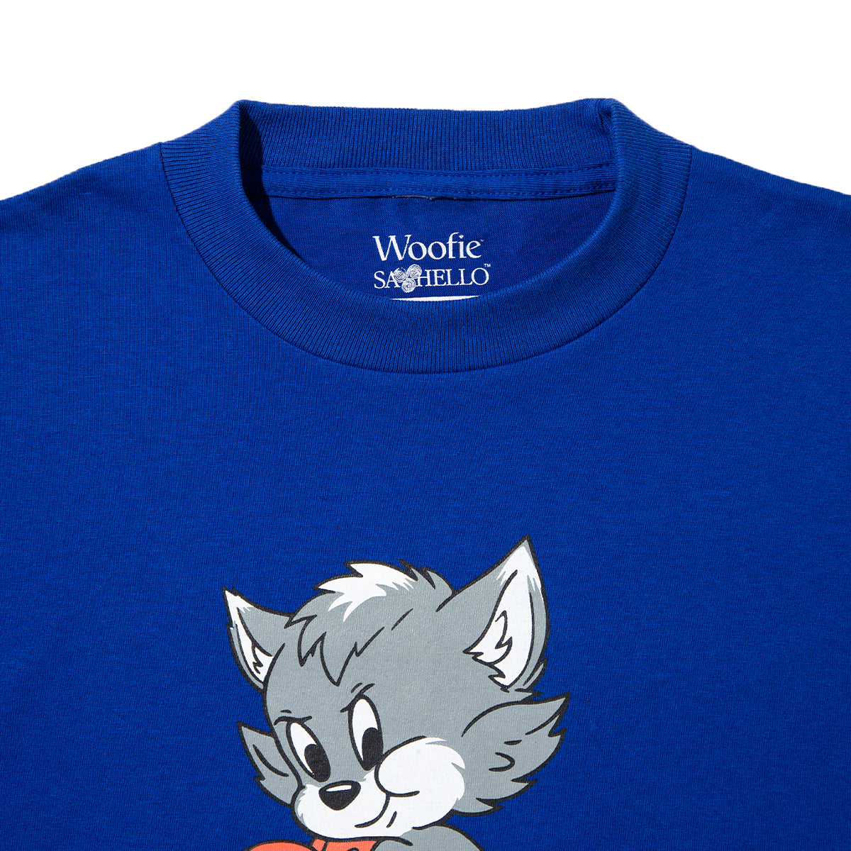 SAYHELLO Bad-Boy Wolf Tee セイハロー バッドボーイ ウルフ Tシャツ 26FW-D1-03【メンズ Tシャツ 半袖 厚手生地 インクジェットプリント スクリーンプリント 26FW】