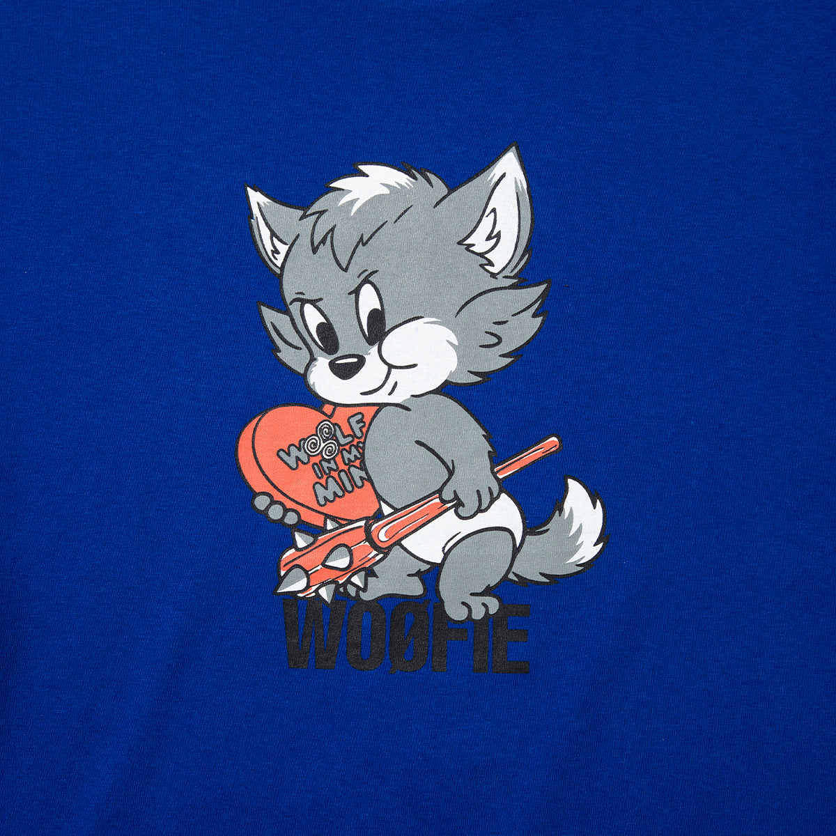 SAYHELLO Bad-Boy Wolf Tee セイハロー バッドボーイ ウルフ Tシャツ 26FW-D1-03【メンズ Tシャツ 半袖 厚手生地 インクジェットプリント スクリーンプリント 26FW】