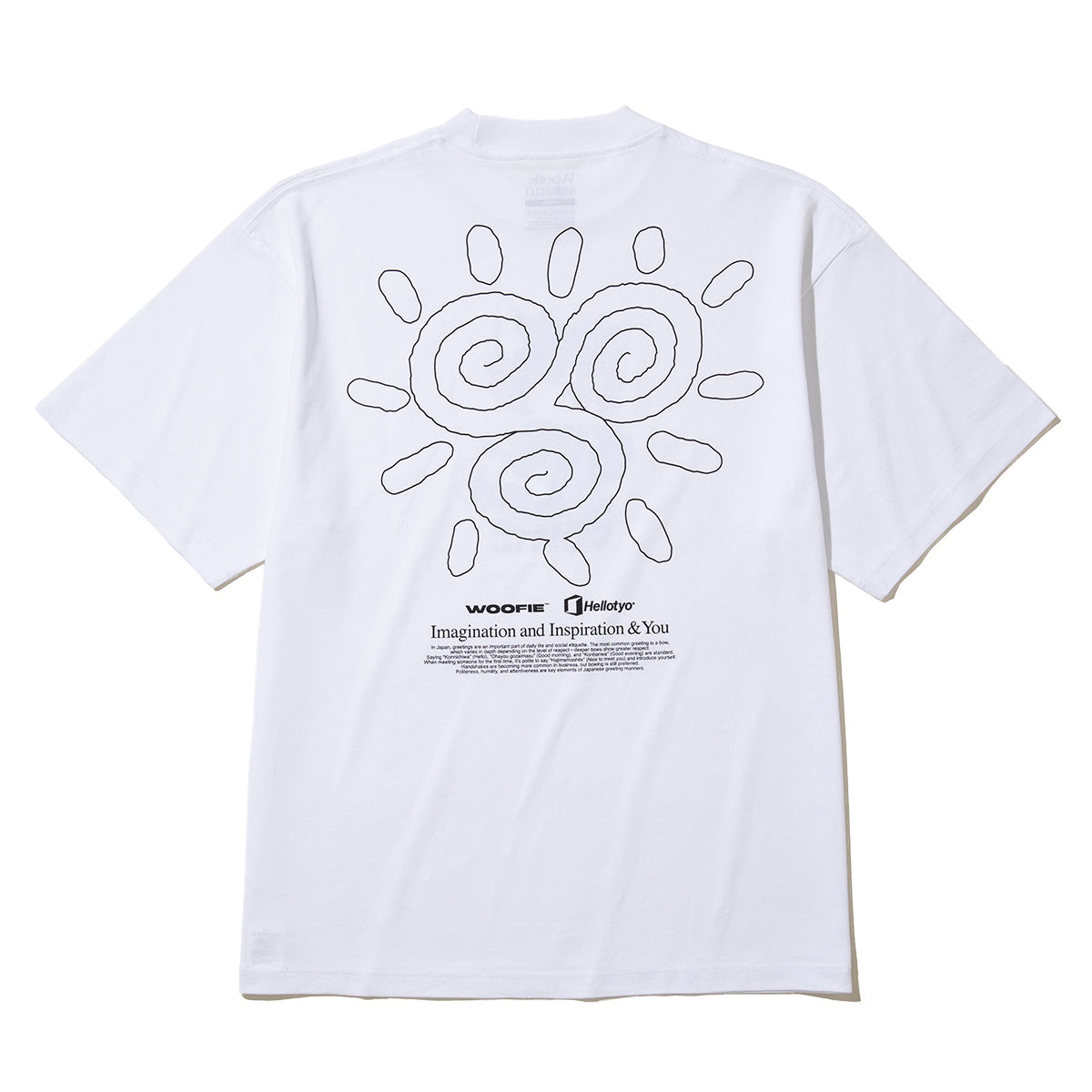 SAYHELLO Bad-Boy Wolf Tee セイハロー バッドボーイ ウルフ Tシャツ 26FW-D1-03【メンズ Tシャツ 半袖 厚手生地 インクジェットプリント スクリーンプリント 26FW】