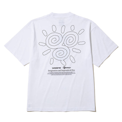 SAYHELLO Bad-Boy Wolf Tee セイハロー バッドボーイ ウルフ Tシャツ 26FW-D1-03【メンズ Tシャツ 半袖 厚手生地 インクジェットプリント スクリーンプリント 26FW】