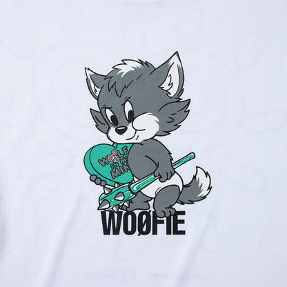 SAYHELLO Bad-Boy Wolf Tee セイハロー バッドボーイ ウルフ Tシャツ 26FW-D1-03【メンズ Tシャツ 半袖 厚手生地 インクジェットプリント スクリーンプリント 26FW】